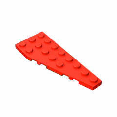 GOBRICKS GDS-553  Plate 8 x 3 Right - YWOBB