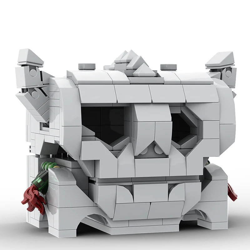 GOBRICKS MOC A0813 Zelda Skull Box (Design) - YWOBB