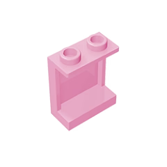 GOBRICKS GDS-785 Panel 1 x 2 x 2 with Side Supports - Hollow Studs - YWOBB