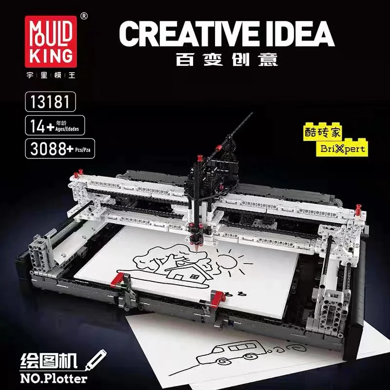 Mould King 13181 Plotter OVP EU Warehouse Version - YWOBB