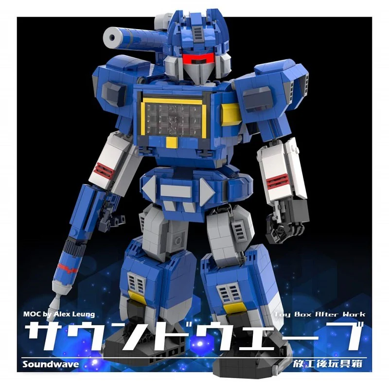 YOURBRICKS 20004 Soundwave - YWOBB