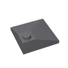 GOBRICKS GDS-1077 Slope 33 3 x 3 Double Convex Corner - YWOBB