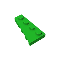 GOBRICKS GDS-548 Plate 4 x 2 Left - YWOBB