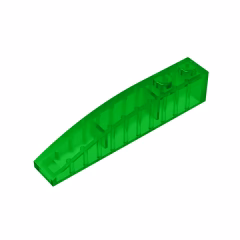 GOBRICKS GDS-655  Curved 6 x 1 - YWOBB