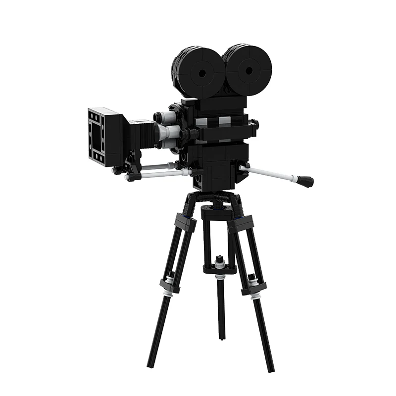 GOBRICKS MOC 135055 Ye Olde Movie Camera - YWOBB