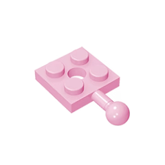 GOBRICKS GDS-1052 Modified 2 x 2 with Tow Ball and Hole - YWOBB