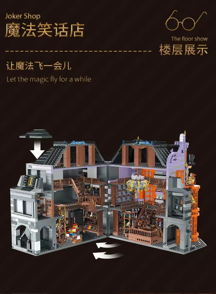 Mould King 16041 Magic Joker Shop OVP EU Warehouse Version - YWOBB