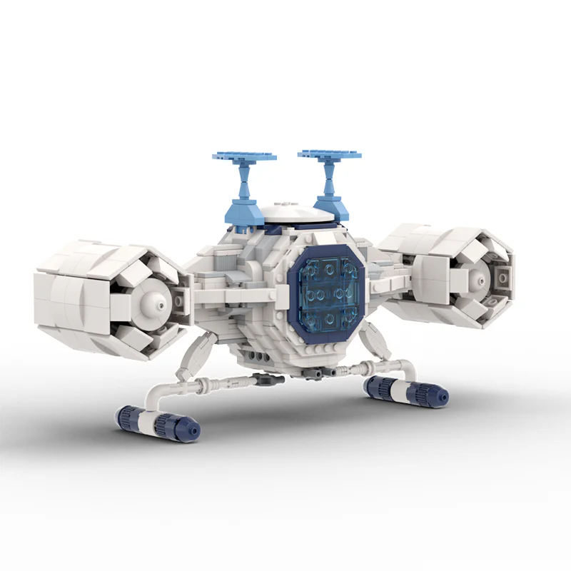 MOC C9293 Space commandos, Captain Iron (small auxiliary shuttle) - YWOBB