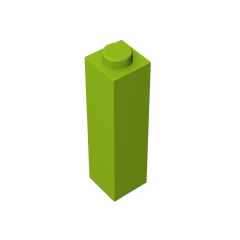 GOBRICKS GDS-865 Brick 1 x 1 x 3 - YWOBB