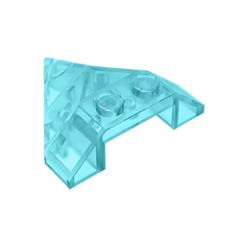 GOBRICKS GDS-1076 Wedge 4 x 4 Pointed - YWOBB