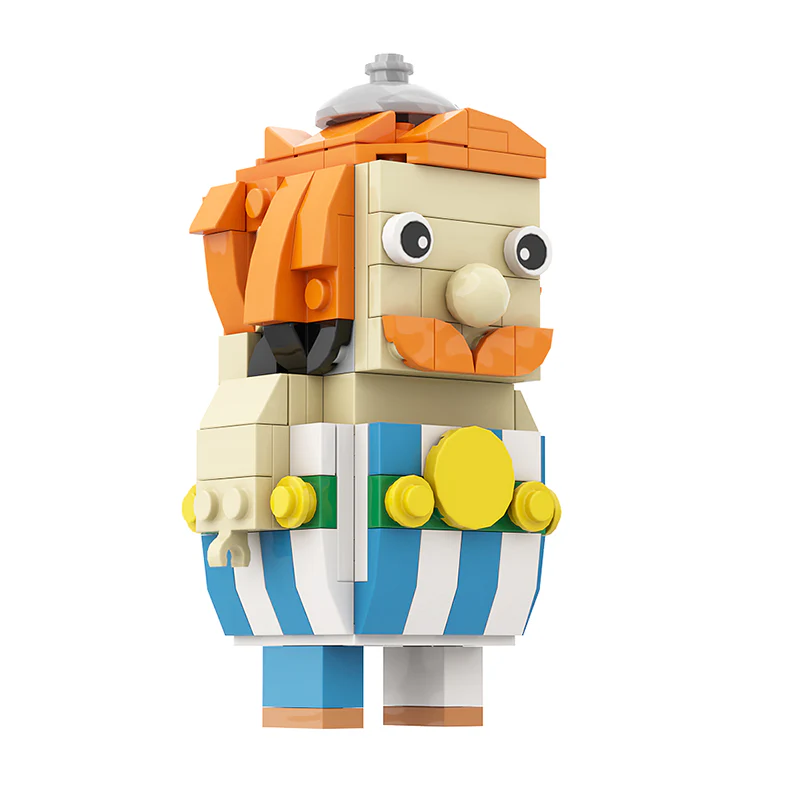GOBRICKS MOC 16306 Asterix and Obelix Brickheadz - YWOBB
