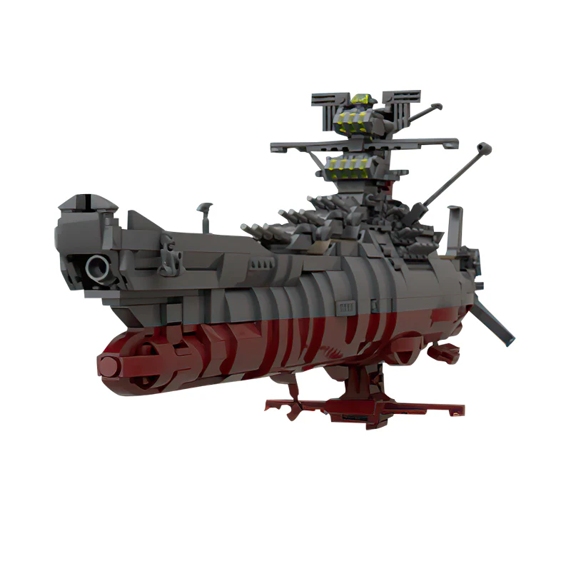 GOBRICKS MOC A1094 space Battleship Yamato (RETIRED) - YWOBB