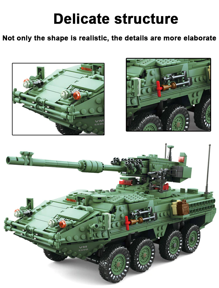 KAZI KY 10001 The STRYKER MGS-M1128 Tank - YWOBB