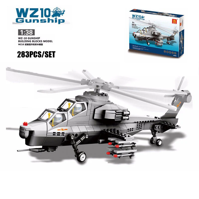 WANGE 4002 WZ10 Gunship Double Seats Fighter - YWOBB