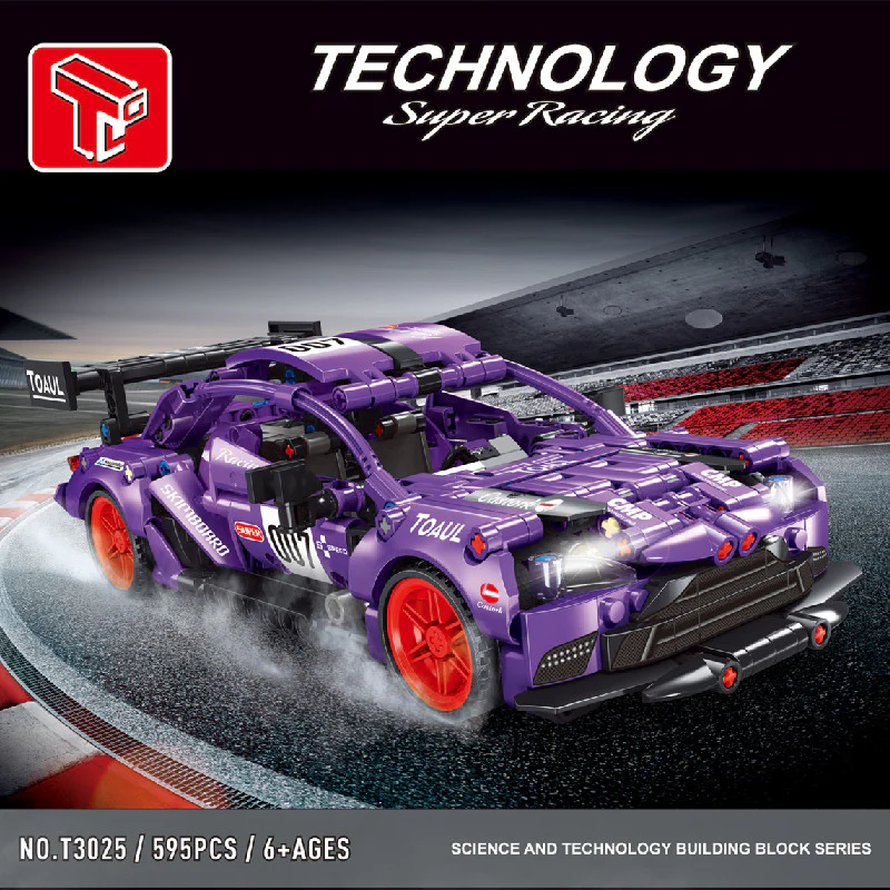 TGL T3025 Purple Aston Martin - YWOBB