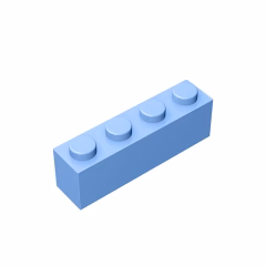 GOBRICKS GDS-534 Brick 1 x 4 - YWOBB