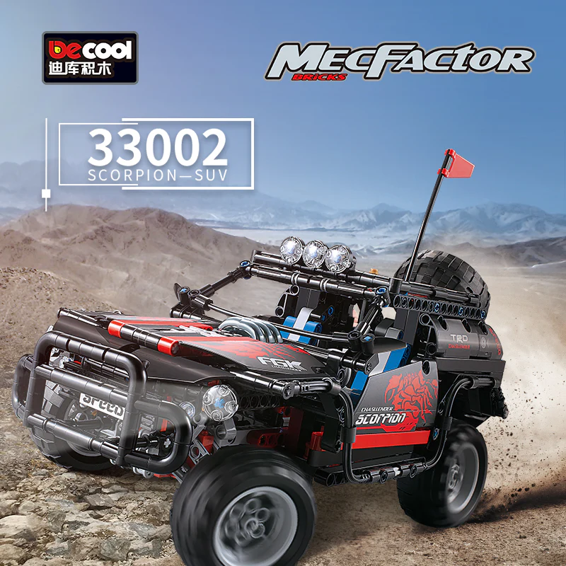 DECOOL 33002 SCORPION SUV jeep - YWOBB