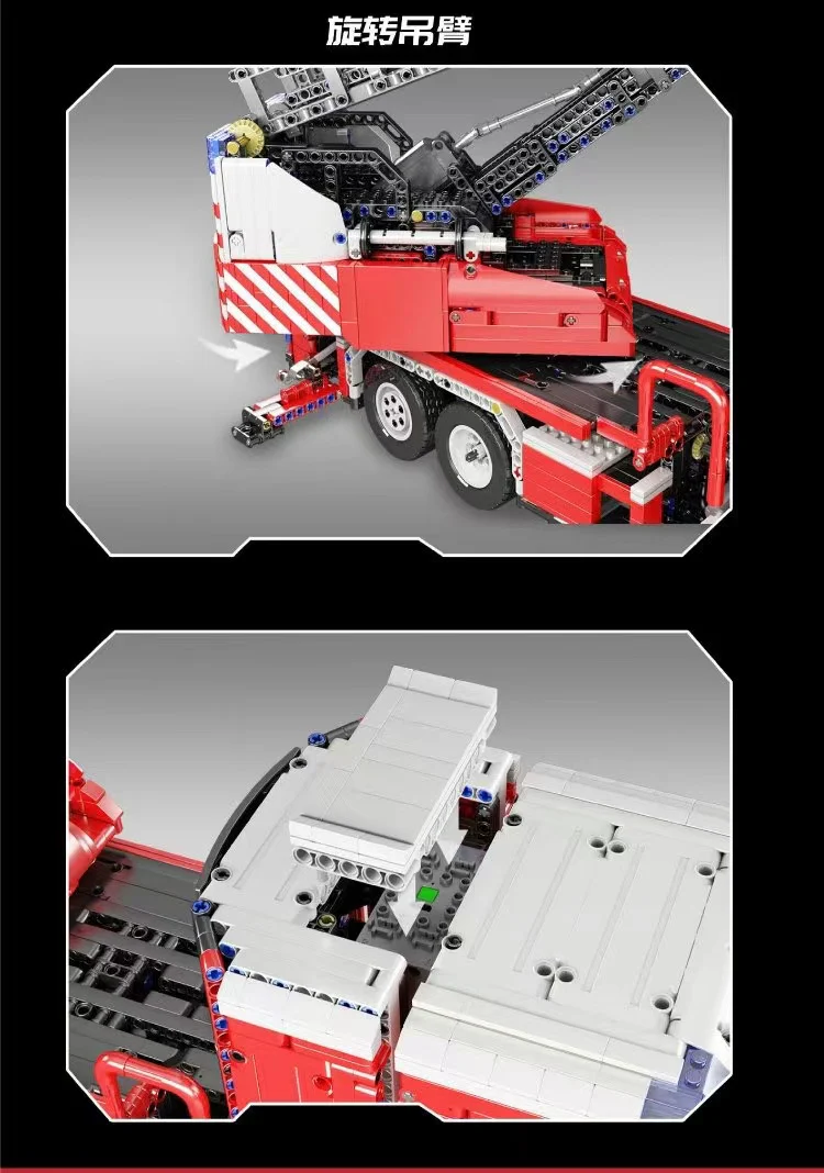 Mould King 17022 RC Fire Engine OVP US Warehouse Version - YWOBB