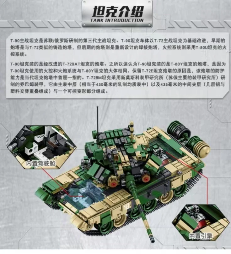 PANLOS 632005 T-90 Main Battle Tanks - YWOBB