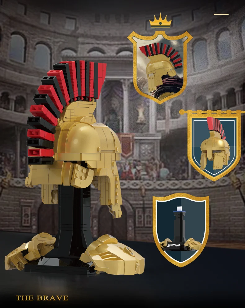 BAKA 33900 Spartan helmet - YWOBB