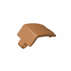 GOBRICKS GDS-1111 Panel Curved 3 x 5 x 3 - YWOBB