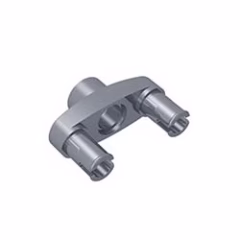 GOBRICKS GDS-1035 Pin Connector 3L with 2 Pins and Center Hole - YWOBB