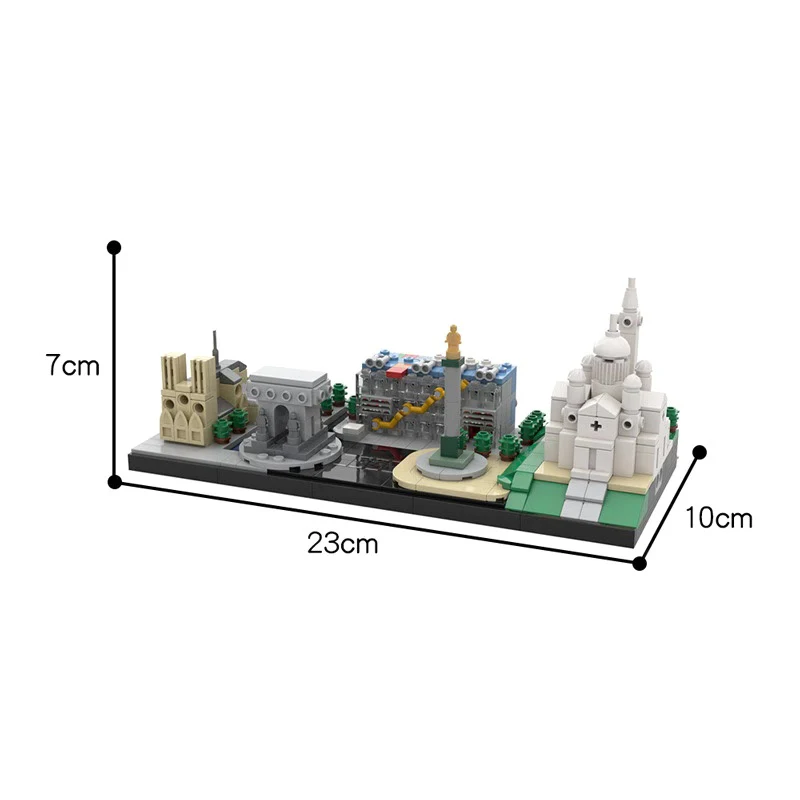 MOC 30894 Paris Skyline - YWOBB