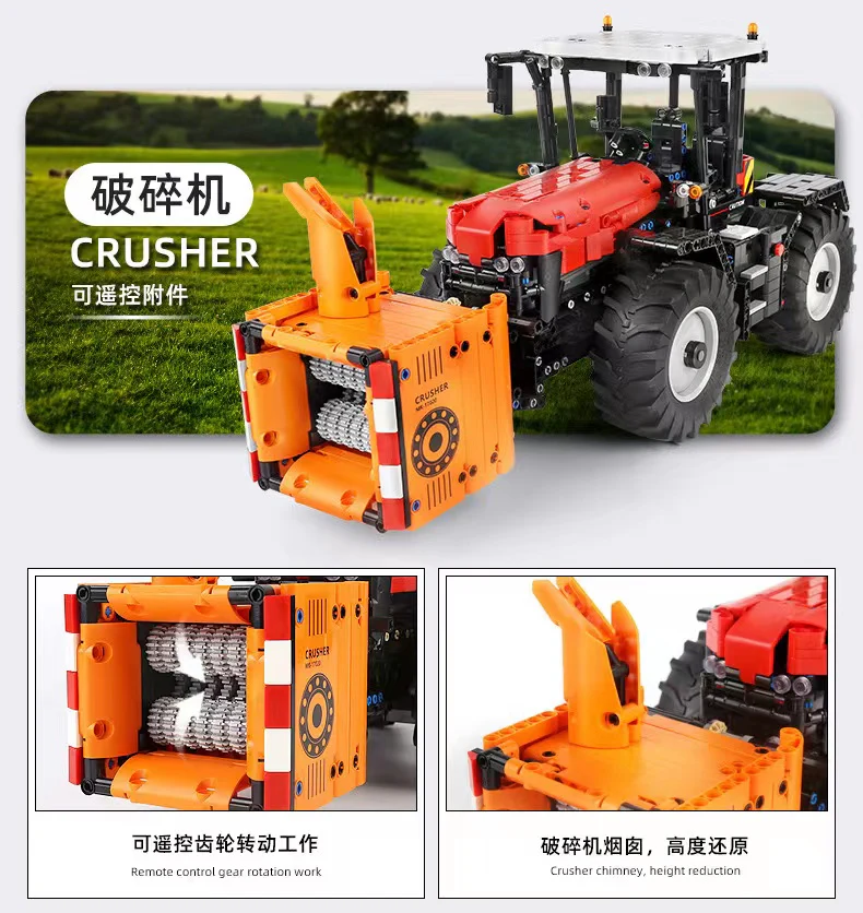 Mould King 17020 RC Tractor Fastrac 4000er series OVP EU Warehouse Version - YWOBB