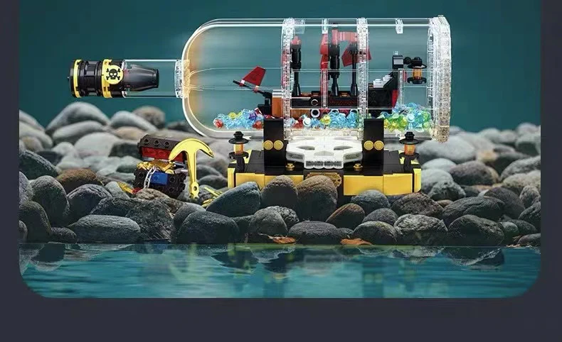 JIE STAR JJ9026 Ship in Bottle - YWOBB