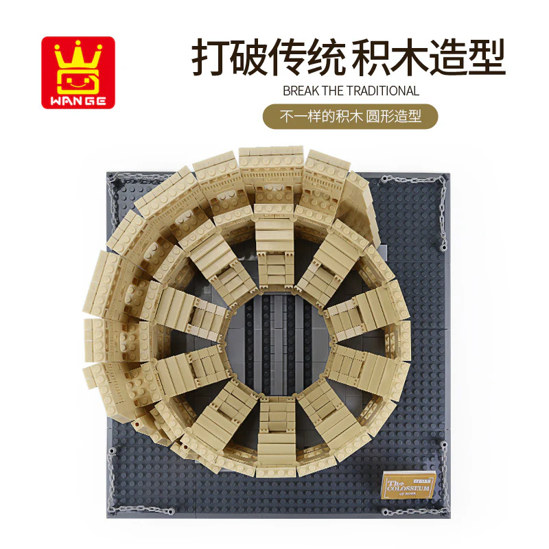 WANGE 5225 the Colosseum of Rome - YWOBB