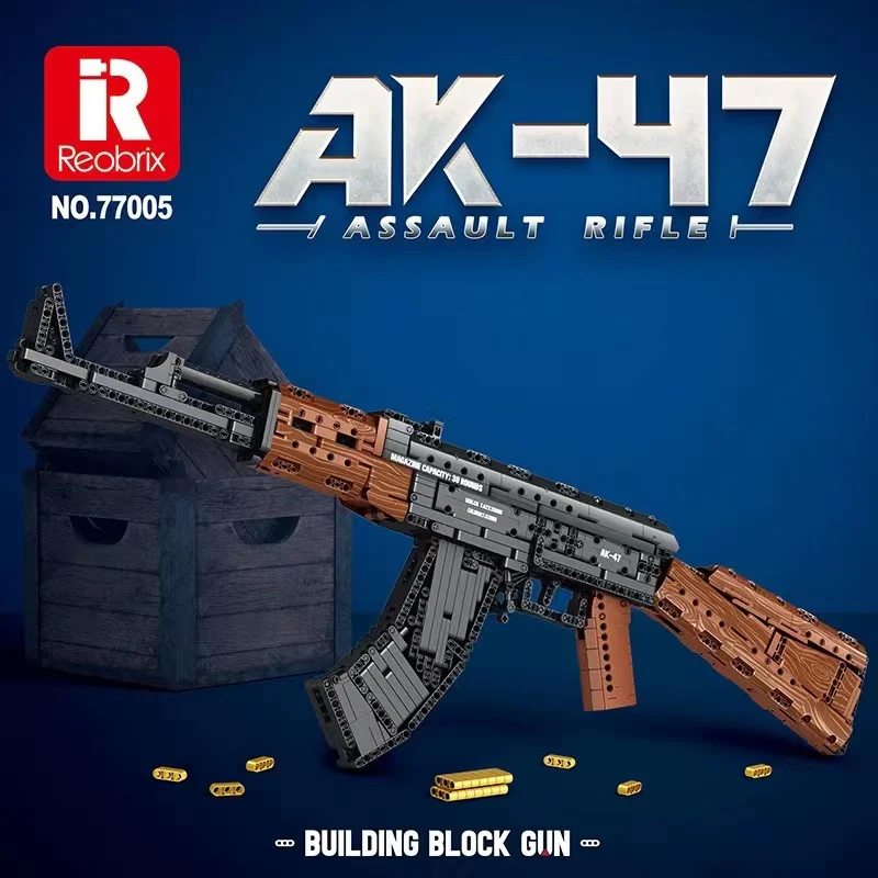 Reobrix 77005 AK-47 Assault Rifle Toygun - YWOBB