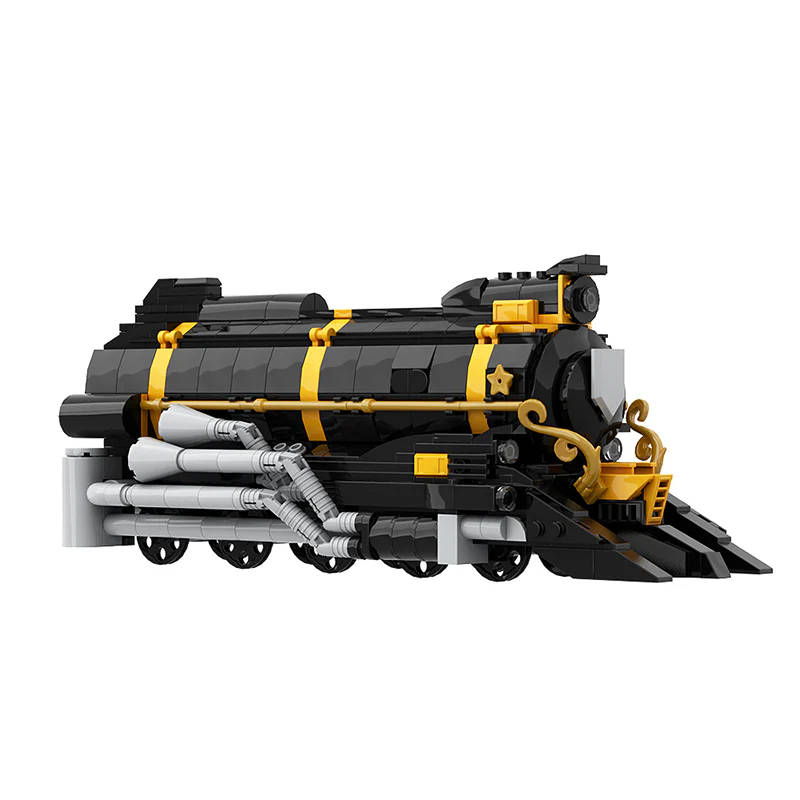 GOBRICKS MOC A0876Y01 Star Railway - Front - YWOBB