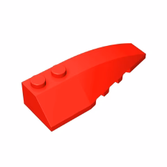 GOBRICKS GDS-745 Wedge 6 x 2 Right - YWOBB