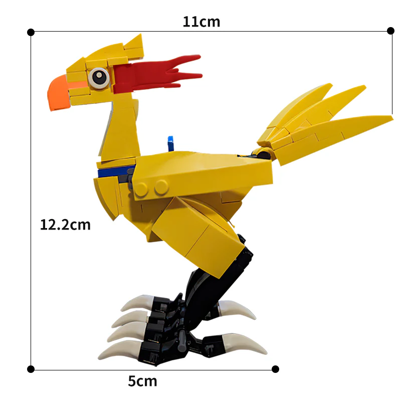 GOBRICKS MOC 25962 chocobo - YWOBB