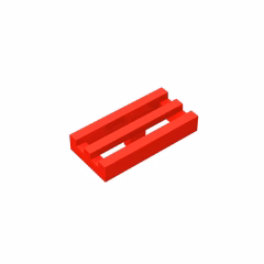 GOBRICKS GDS-602  Modified 1 x 2 Grille - YWOBB