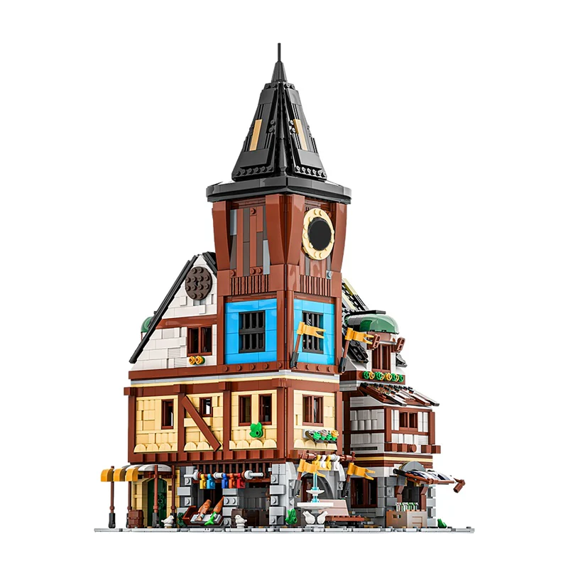 GOBRICKS MOC A1116 Medieval Market - YWOBB