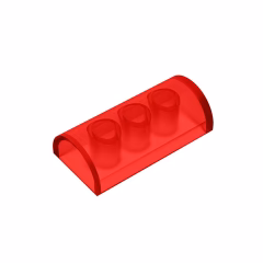 GOBRICKS GDS-1115 Curved 2 x 4 Double - YWOBB