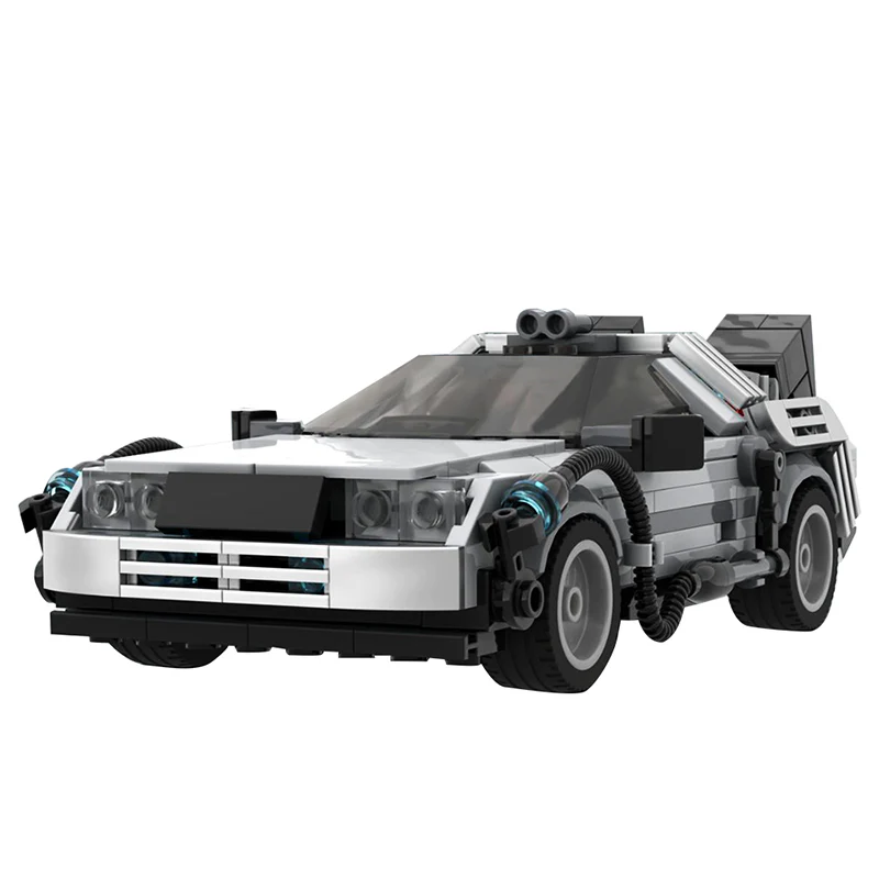 GOBRICKS MOC 108607 DeLorean Time Machine - YWOBB
