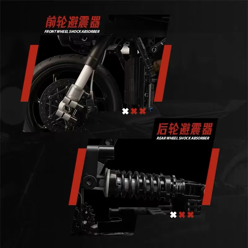 K-BOX 10518 1:5 Batman Batcycle RAMBOM - YWOBB