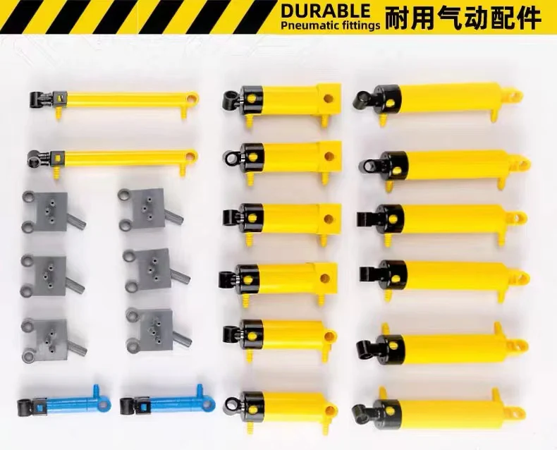 Mould King 19002 Pneumatic Crane Truck OVP US Warehouse Version - YWOBB