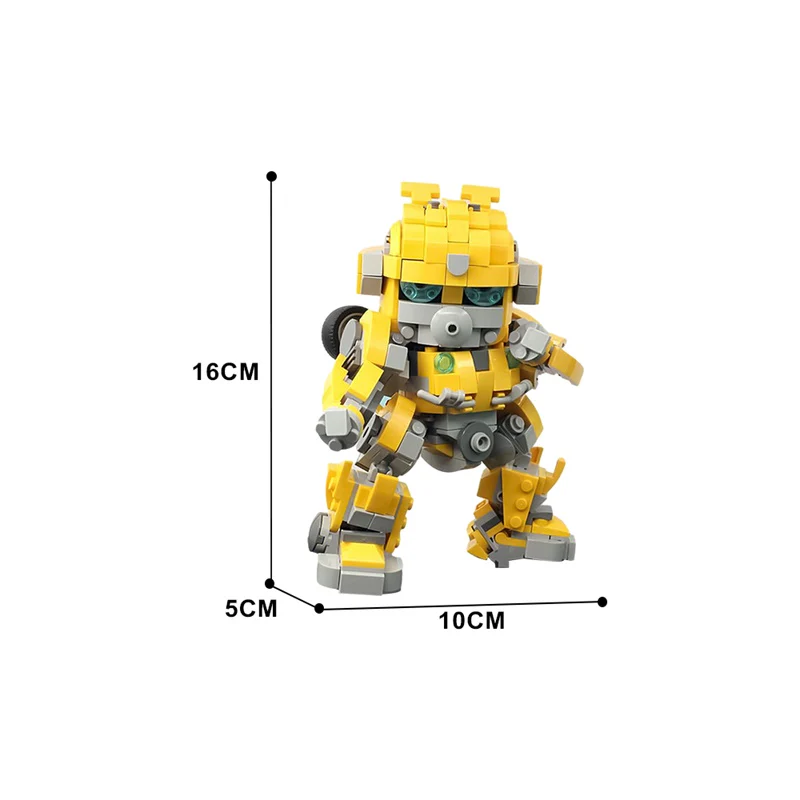 GOBRICKS MOC 167264 BUMBLEBEE-TRANSFORMERS - YWOBB