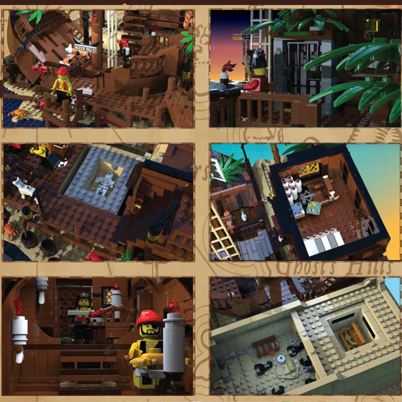 Gejia 49016 Pirates of Barracuda Bay - YWOBB