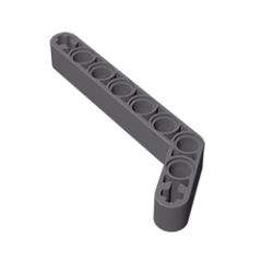 GOBRICKS GDS-674 Modified Bent Thick 1 x 9 - YWOBB