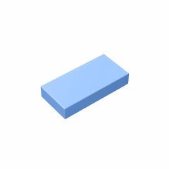 GOBRICKS GDS-566 Tile 1 x 2 - YWOBB
