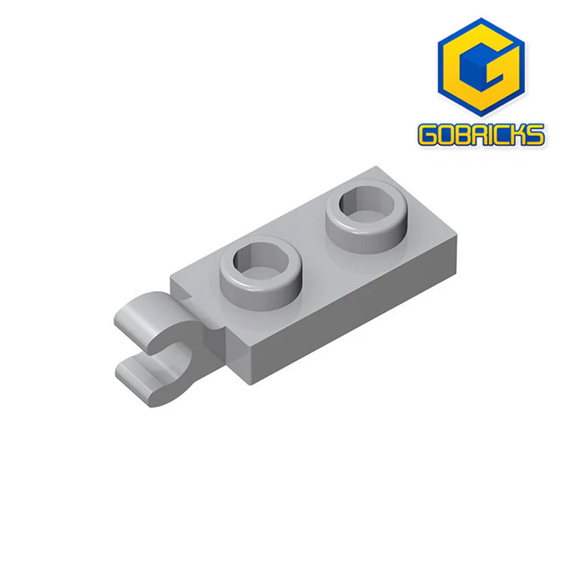 GOBRICKS GDS-817  Modified 1 x 2 with Clip on End - YWOBB