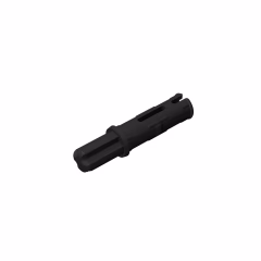 GOBRICKS GDS-929 Axle 1L with Pin 2L with Friction Ridges Lengthwise - YWOBB