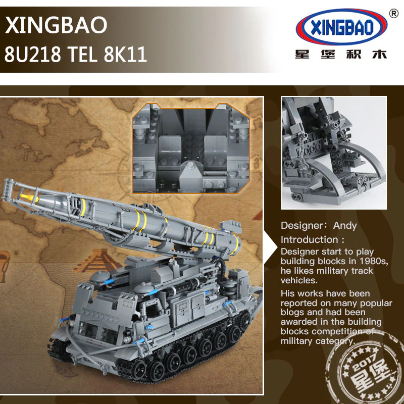 XINGBAO XB-06005 The 8U218 TEL 8K11 Tank - YWOBB