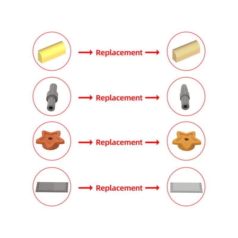 GOBRICKS MOC 133464 1:250 scale Type 9 Heavy - YWOBB