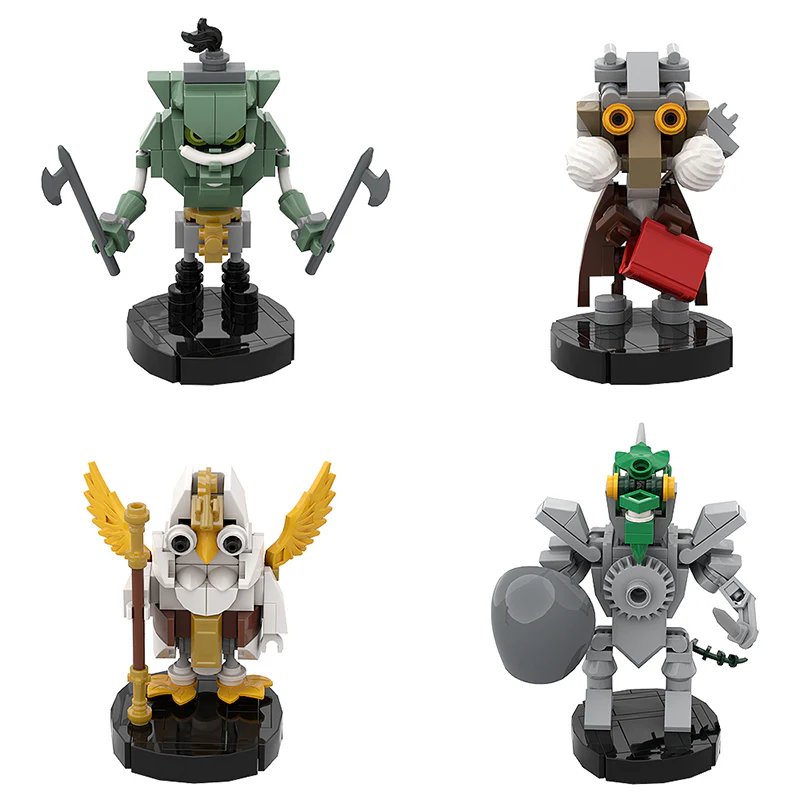 GOBRICKS MOC A1110Y01 Dungeons and Dragons 01 - YWOBB