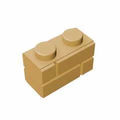 GOBRICKS GDS-631 Modified 1 x 2 with Masonry Profile - YWOBB